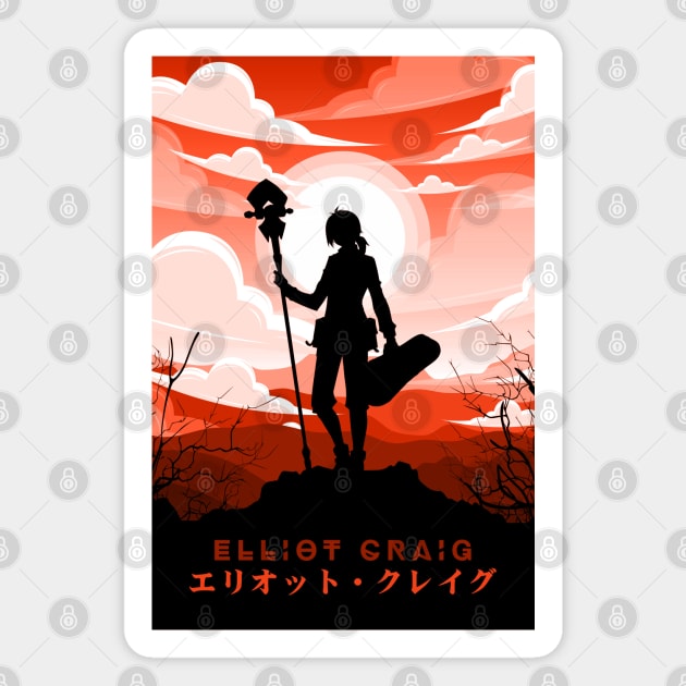 Elliot Craig | Trails Of Cold Steel Magnet by GuruBoyAmanah